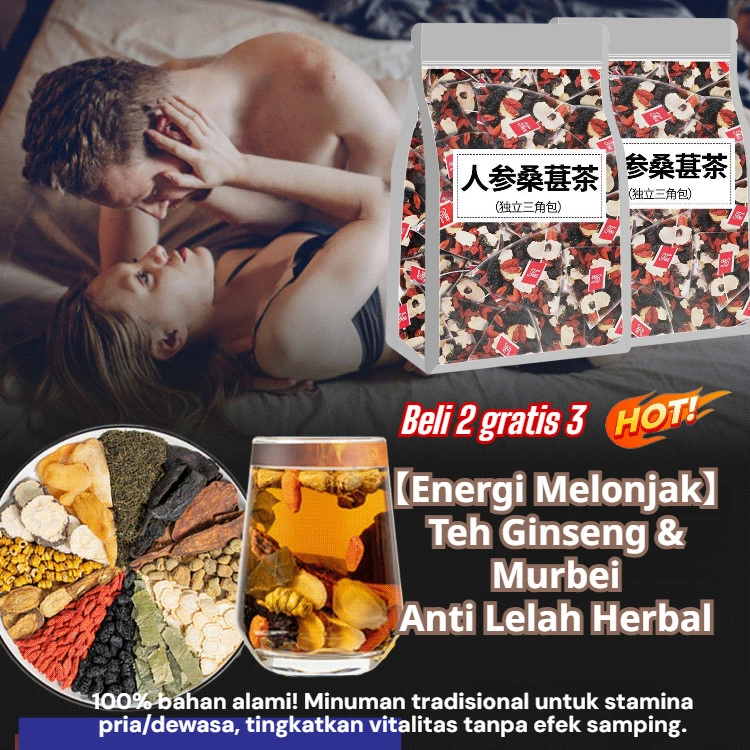 [Meningkatkan Stamina dalam 1 Minggu] COD Minuman Kesehatan Ginseng &amp; Kurma Merah | Tingkatkan Imunitas &amp; Anti Oksidan|Teh Anti Aging | Mengecilkan Jerawat|Teh Penyubur Darah | Mengurangi Stres | Formula Alami