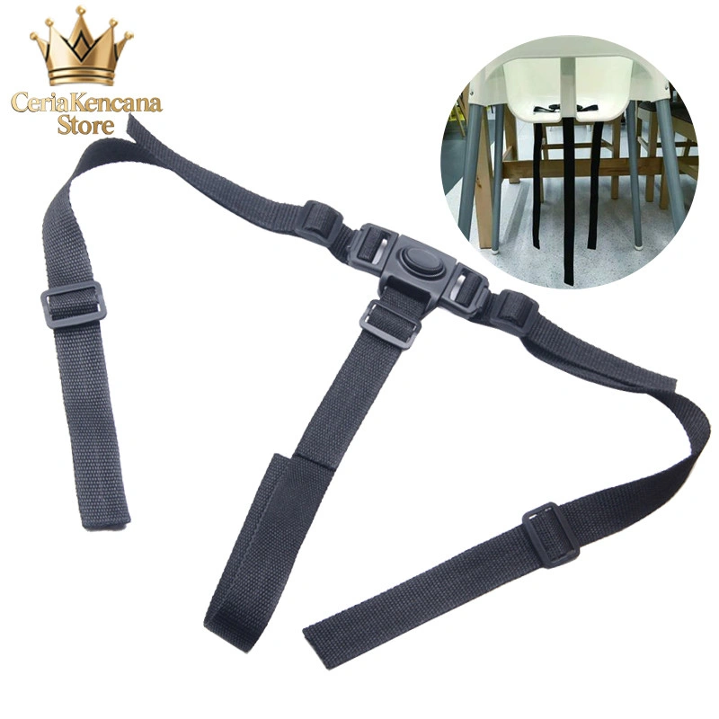 Baby Chair Adjustable Seatbelt Sabuk Pengaman Bayi 3 Titik Seat Belt Tahan Air dan Mudah Dibersihkan untuk Penggunaan Harian