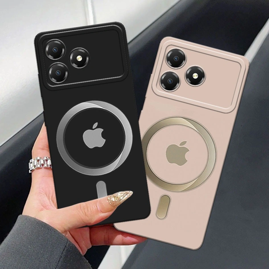 Softcase ZTE BLADE A36 TERBARU 2025/ ZTE BLADE A56 /ZTE BLADE A55 /ZTE BLADE A54 /NUBIA V60 Motif Magsafe - case Pro Kamera - Softcase Hendpone - Aksesoris Hp - Case hp mg4