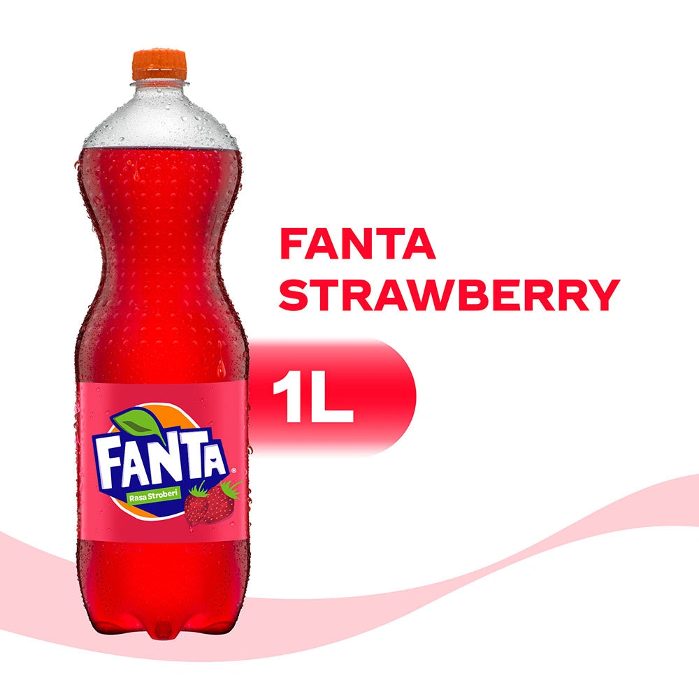 FANTA SOFT DRINK STRAWBERRY 1L