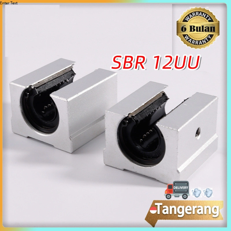 SBR12UU Linear Guide Bearing Block Blok Sliding Slider For CNC 3D Printer