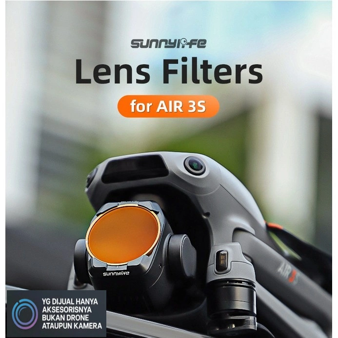 Sunnylife Lens Filters CPL ND16 ND64/PL ND32/PL MCUV ND8 DJI Air 3S