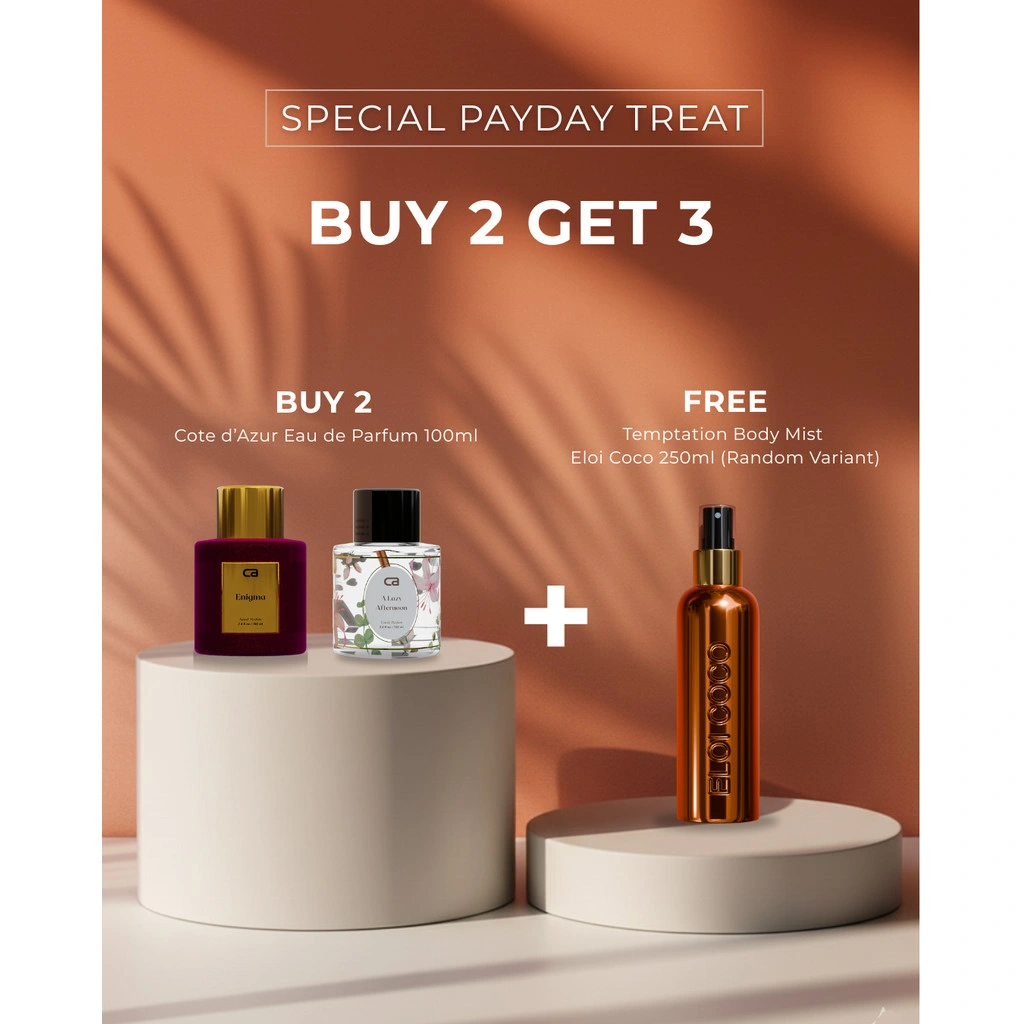 Cote d'Azur Bundle - Eau de Parfum 100ml Buy 2 Get 3