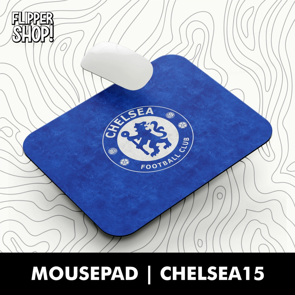 Mousepad Motif Klub Bola Chelsea The Blues Alas Mouse Pad Anti Slip