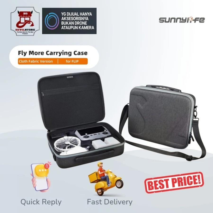 Sunnylife Portable Carrying Case Shoulder Bag Combo DJI FLIP Tas