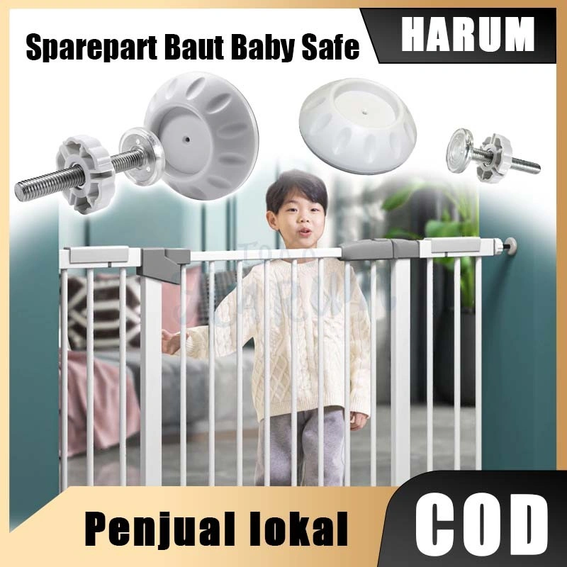 1Set Sparepart Baut Baby Safety Gate Cocok untuk Hampir Semua Jenis Pagar Pengaman Pembatas Bayi