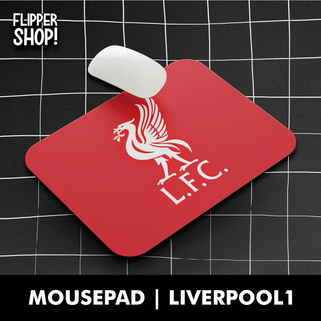 Mousepad Motif Klub Bola Liverpool LFC Anti Slip Premium Alas Mouse Pad