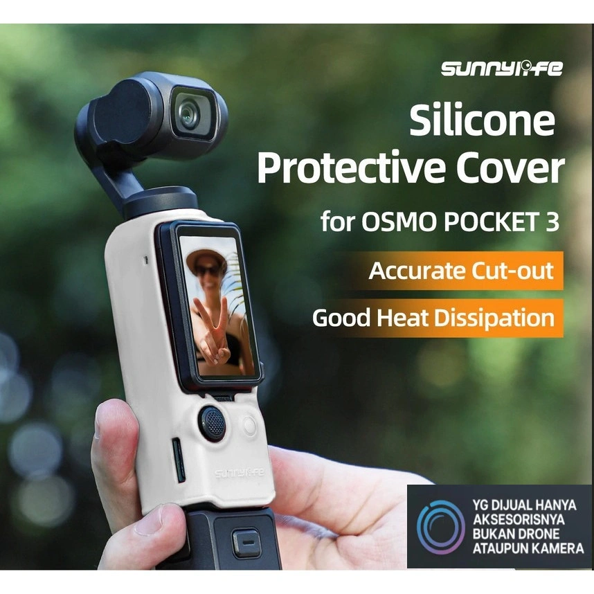 Sunnylife Silicone Cover Anti Heat Protector Case DJI Osmo Pocket 3