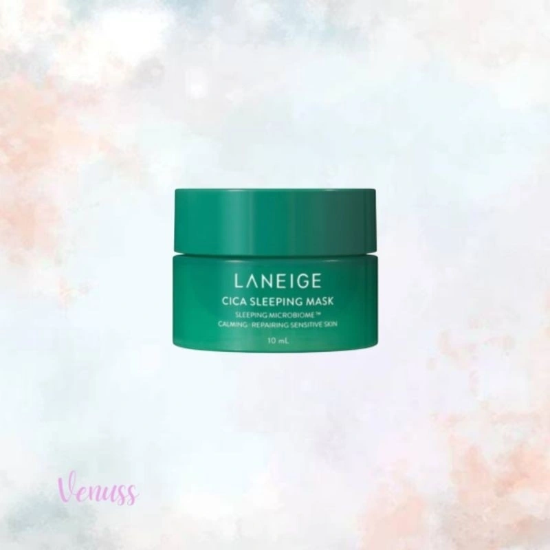 Laneige cica sleeping mask microbiome 10ml trial kit ( packaging asli laneige ) | night barrier 10ml