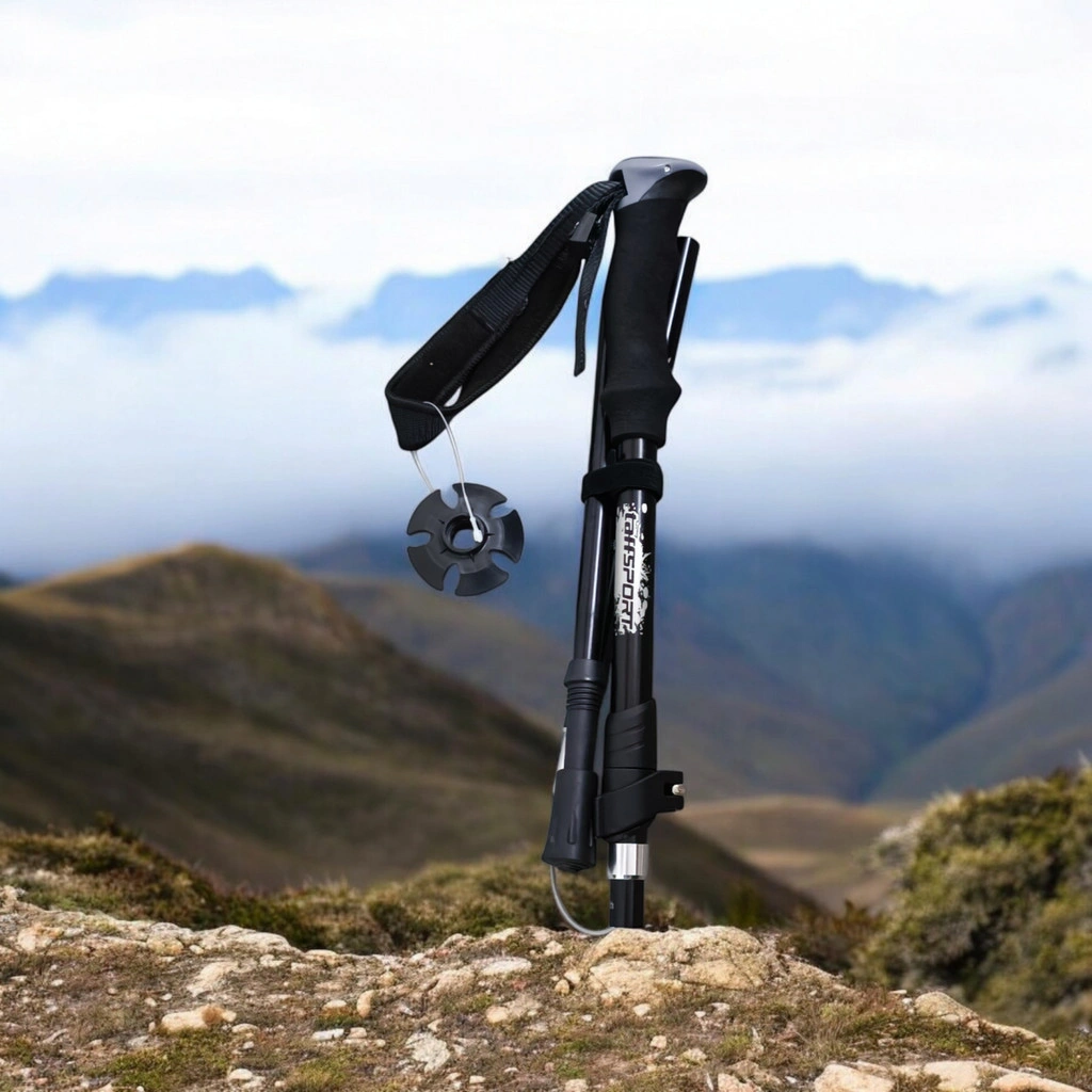 Digap Tongkat Hiking Lipat Trekking Pole Aluminium Alloy 130cm - TF13