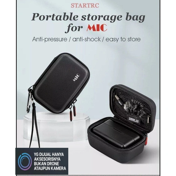STARTRC Portable Compact Carrying Case Storage bag for DJI Mic