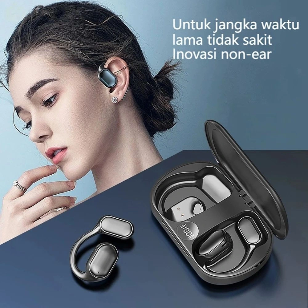 XG33 Suara surround 360° Headset bluetooth Wireless headphones 9D earbud 5800mAh Kotak Pengisi Daya Full bass original nirkabel earphone Bluetooth 5.3 Untuk semua iphone android (headset bluetooth full bass Wireless earphones Wireless Earphones Bluetooth)