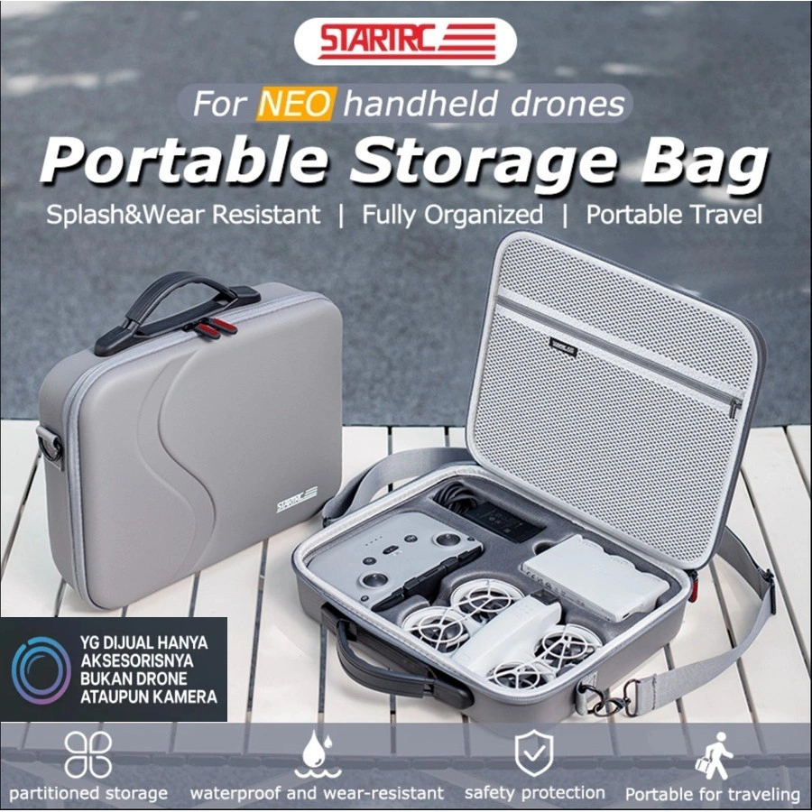 STARTRC Portable Storage Bag for DJI Neo Fly More Combo Case Tas
