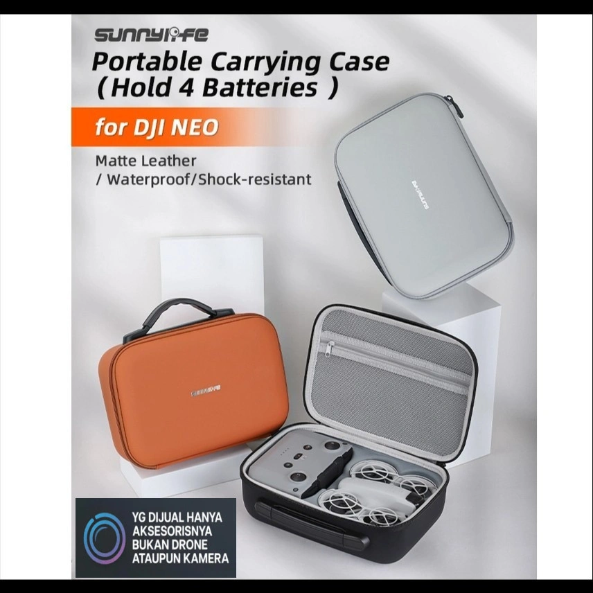 Sunnylife Portable Hard Carrying Case Combo Protective Bag DJI NEO Tas