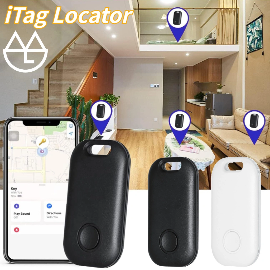 Smart Tag Locator Bluetooth - iOS Only / GPS Tracker / AirTag Compatible / Find My Support / Pelacak Lokasi Pintar