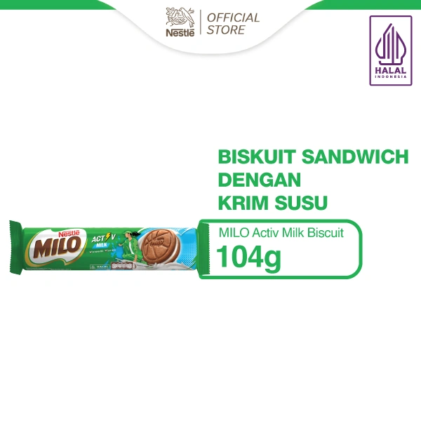 MILO Activ Milk Biscuit 104gr