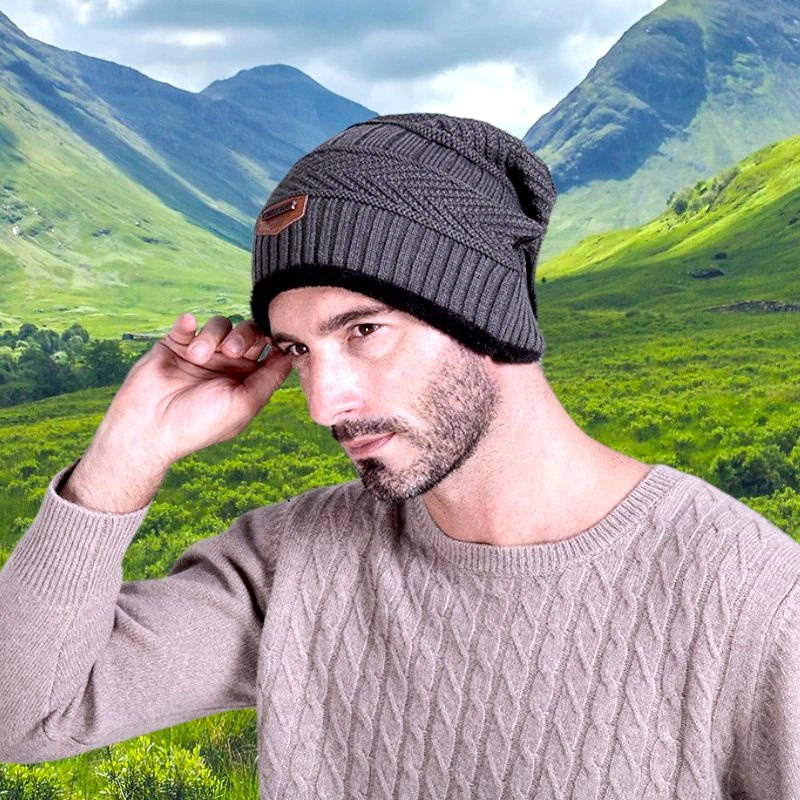 Kupluk Gunung Outdoor Adventure Wool Winter Beanie Hat Bulu Murah