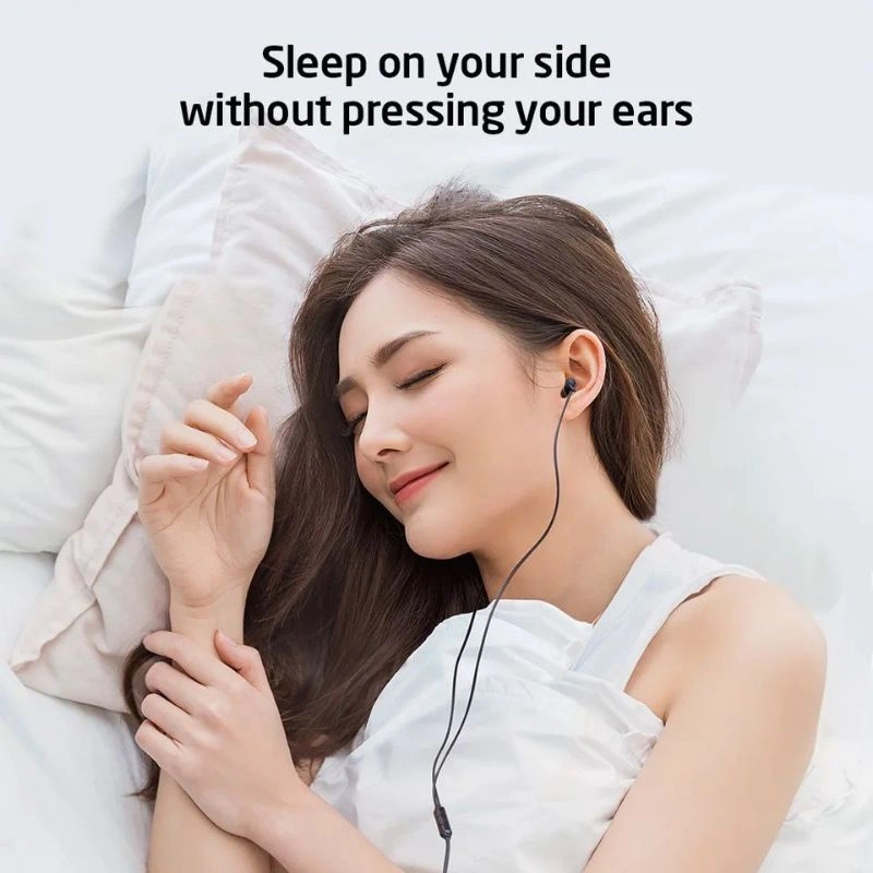 G153 SLEEP Headset Handsfree Earphone Hifi Wired Mega Bass Stereo Soft Silicone Wear Comfortable With Audio Jack 3.5mm Plug In-ear Earphones For Samsung Xiaomi Redmi Poco Oppo Vivo Realme Infinix
