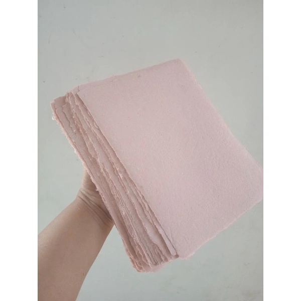 Kertas Daur Ulang Warna Dusty Pink  (ada minimal order, harap dibaca)