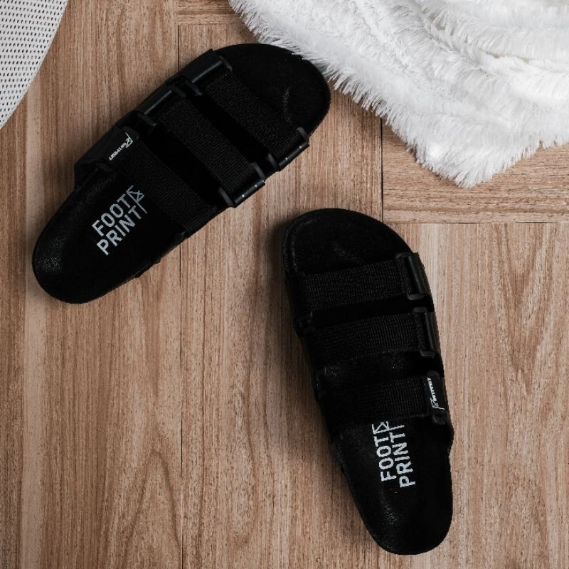 Sandal Pria Casual Slop Kekinian Terbaru Footprint