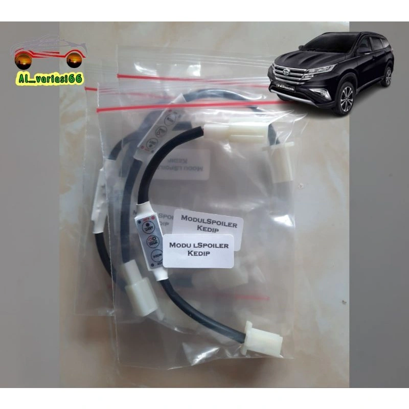Modul spoiler kedip All new rush terios
