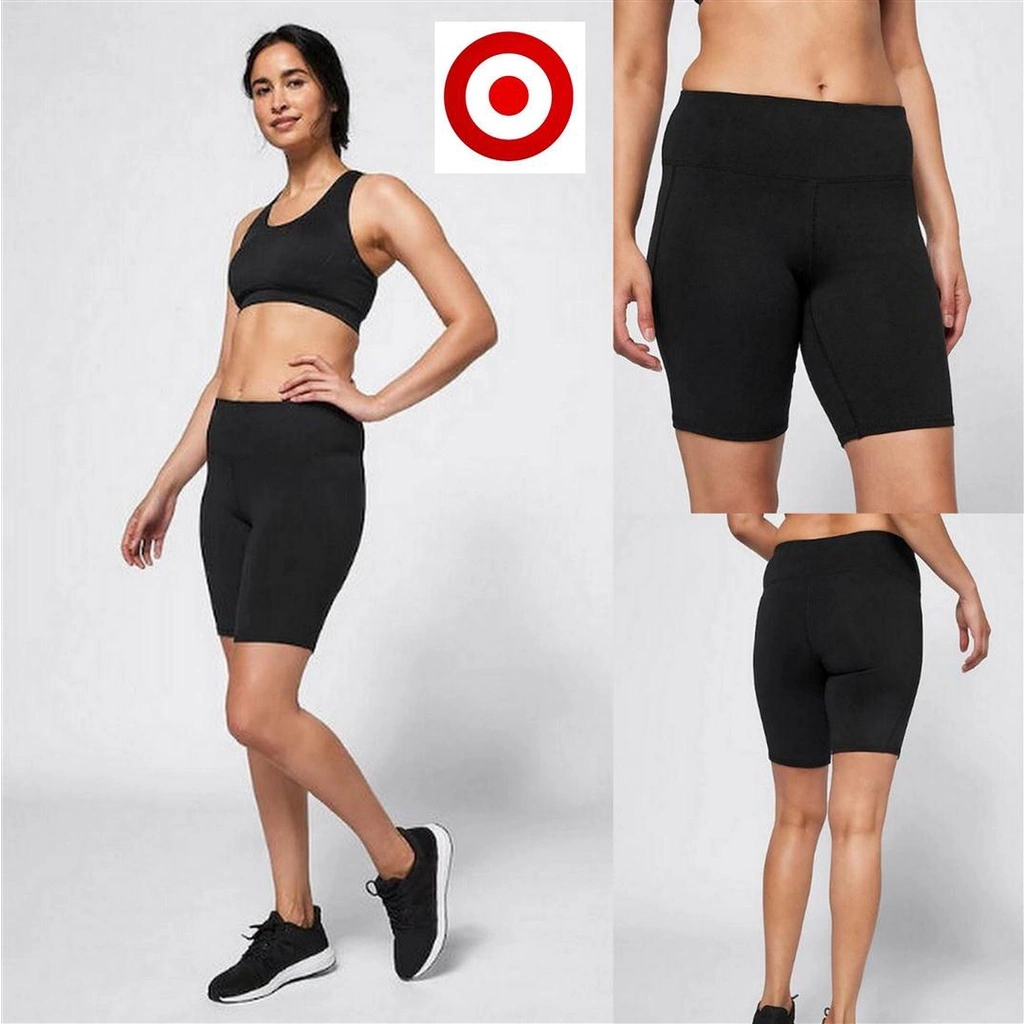 Mode Republic - High Rise Biker Shorts - Legging Pendek Wanita Premium Kekinian - Celana Pendek Training Wanita Terbaru - Bawahan Olahraga Yoga Wanita Branded Original - Outfit Sport Hiking Wanita Premium - Branded First Hands