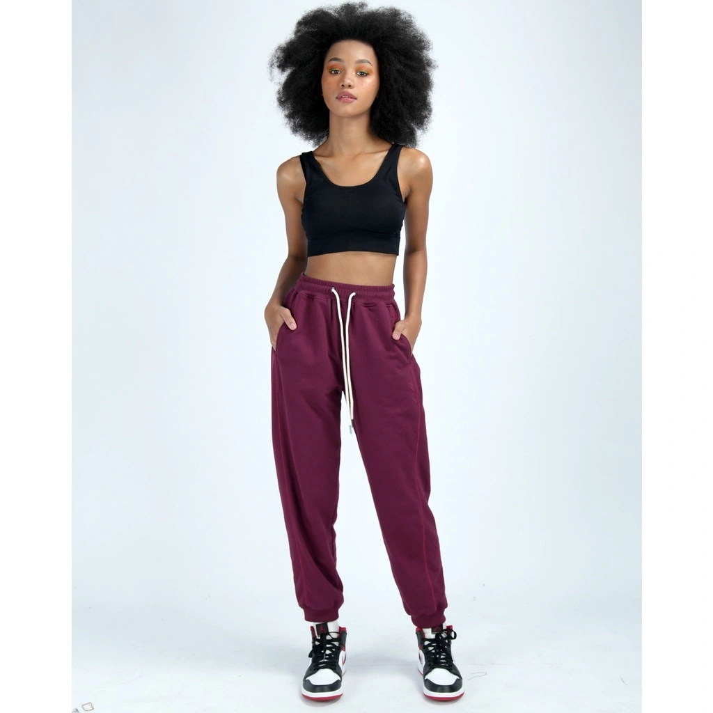 MUZCA WOMEN Chain Stitch Jogger Pants SKU15-1757