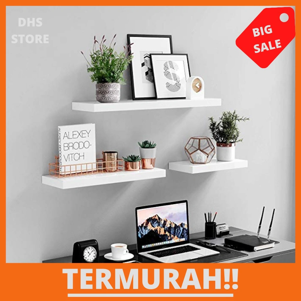 RAK DINIDNG MELAYANG RAK GANTUNG DEKORASI DINDING HIASAN DINDING RAK KOSMETIK RAK BUMBU RAK MELAYANG