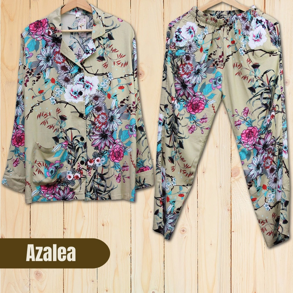 Piyama Wanita PP All Size ( Fit to XL )  Bahan Rayon / Setelan Baju Tidur Celana Pendek Dewasa Cewek