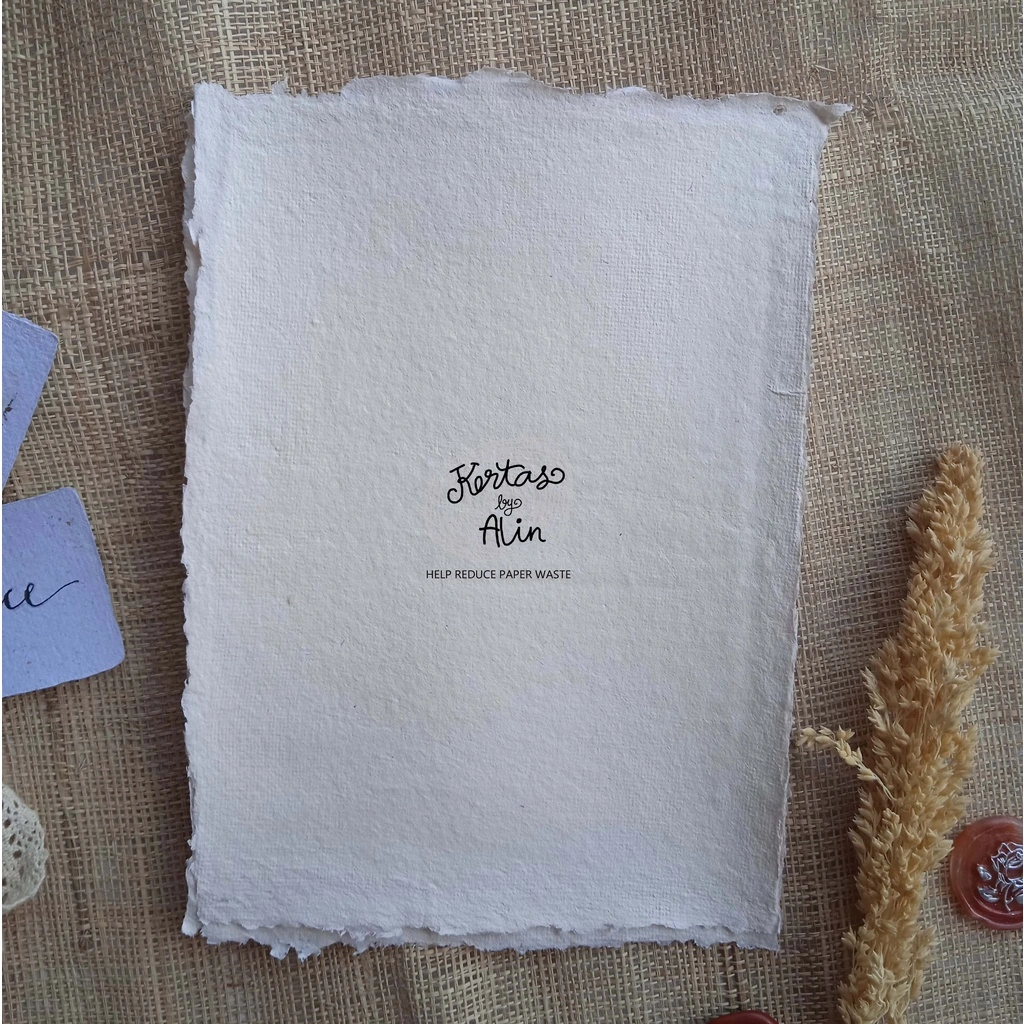 Kertas Daur Ulang Warna Putih Tulang / Kertas Mahar (Ada Minimal Order, Mohon Baca Keterangan)