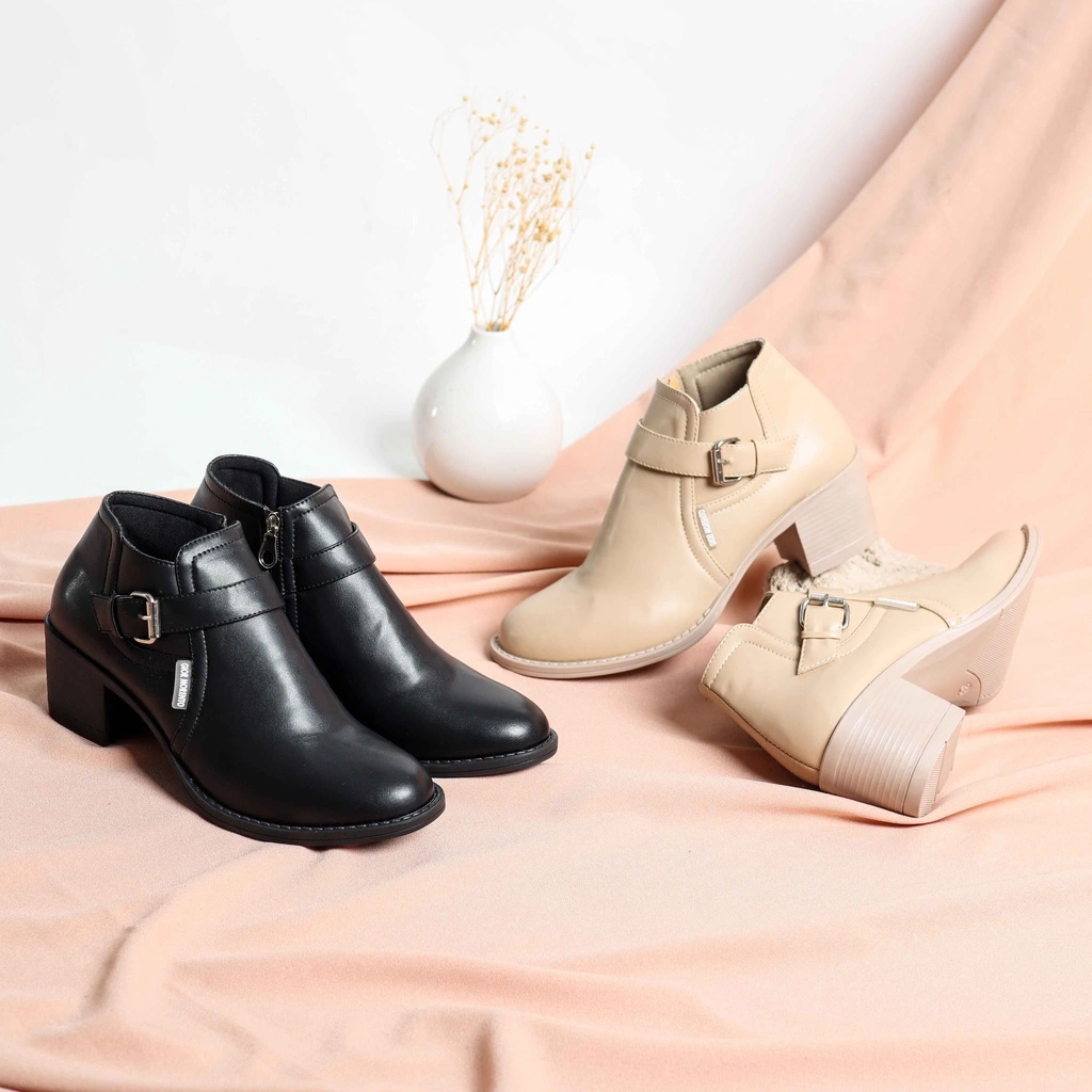 Ankle Boot Block Heel Wanita ALICE - GIOR MORENTO