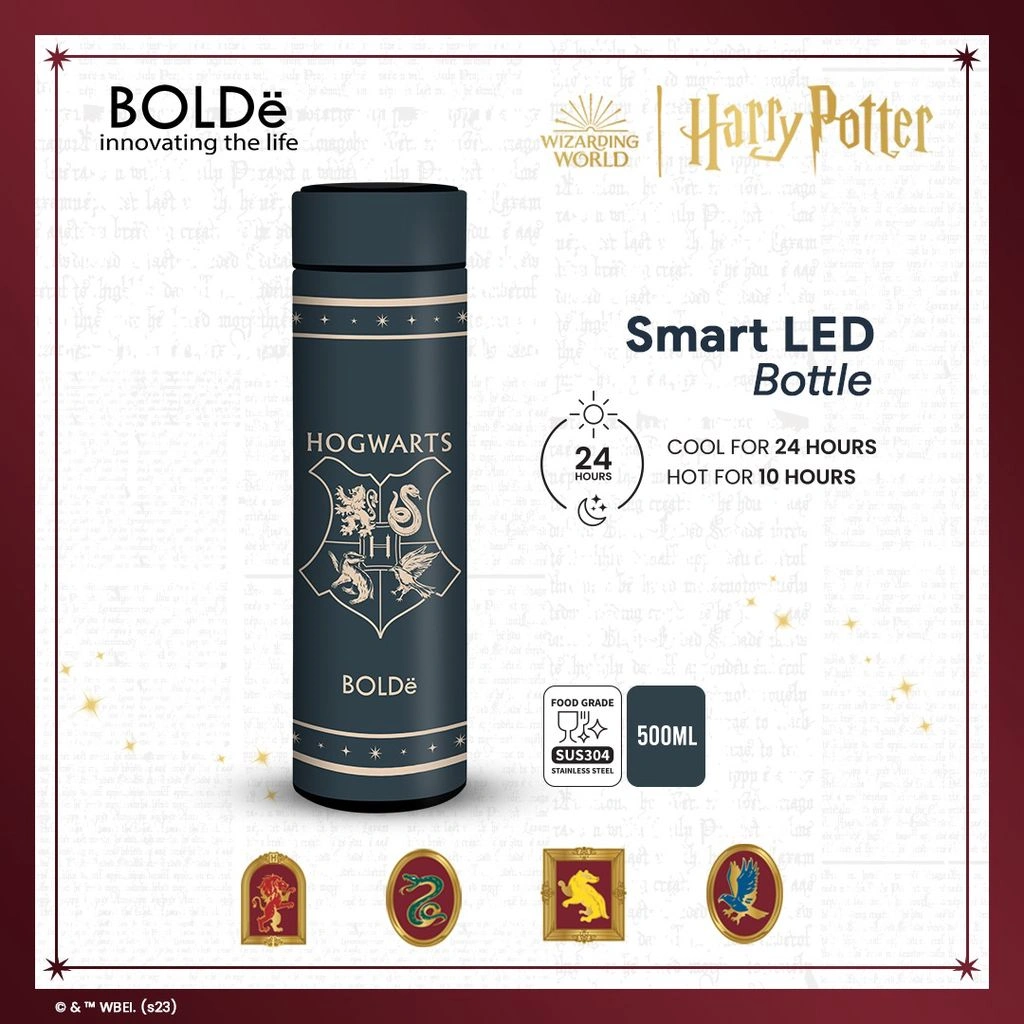 BOLDe Smart LED Bottle Harry Potter Edition