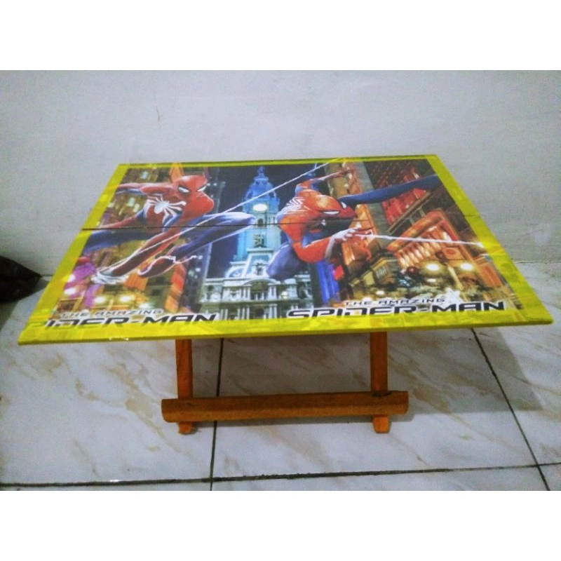 Meja lipat karakter anak murah / meja laptop /meja kerja