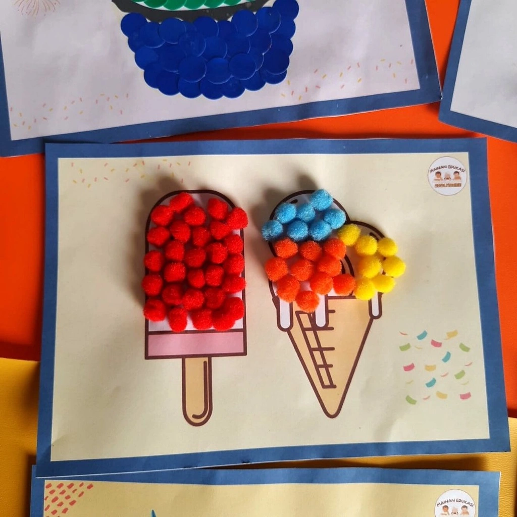 Sensory Play Mainan Sensory Anak Aktivitas Sensori Edukasi Montessori Toys Teksture Sensorik Balita 2 3 4 5 Tahun PAUD DIY CRAFT