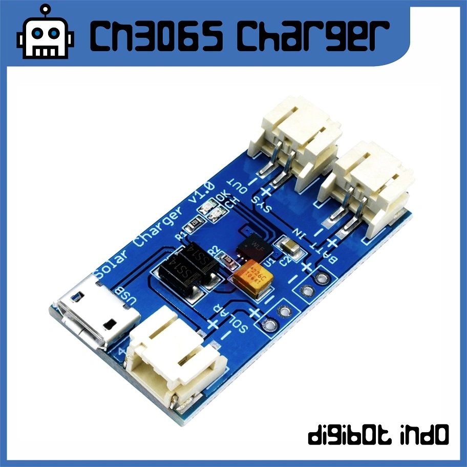 CN3065 Solar Charge Controller - 500ma Lithium Lipo Charger