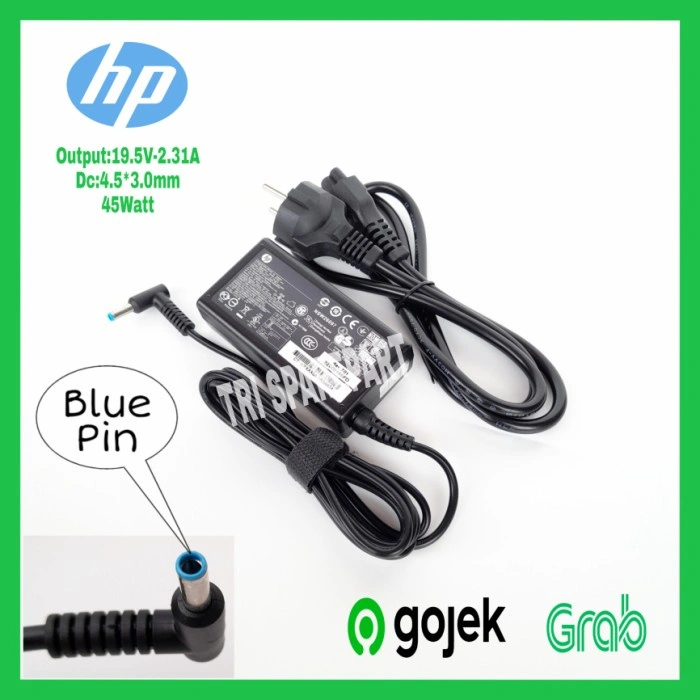 Adaptor Charger Original Laptop HP 14s-fq0022au 14s-dk1507au 45Watt