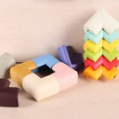 Pelindung Sudut Meja Bahan Busa Empuk Pengaman Siku Table Corner Protector dengan double tape 1 PCS