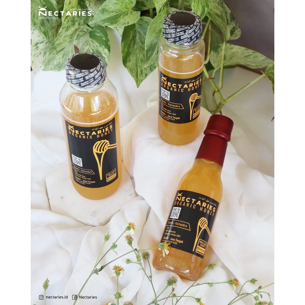[GRADE AA+] NECTARIES 1 kg Madu Full Nektar Madu Mentah Madu Premium Madu Bersanad Murni Raw Honey
