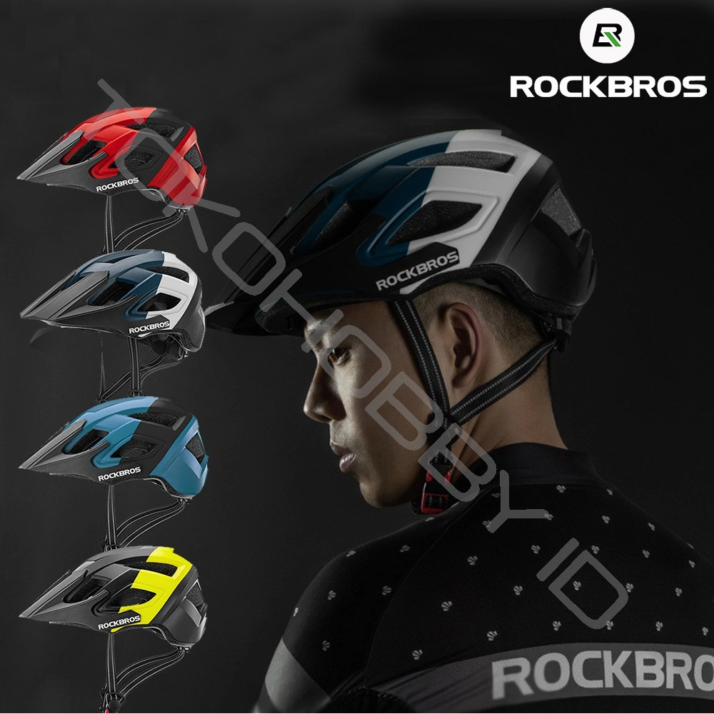 Helm Sepeda ROCKBROS TS39 MTB Touring Folding Bike Seli AM FR