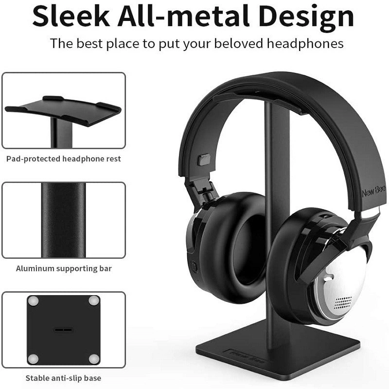 Headphone Stand Gantungan Headphone Headset Stand Holder UNIVERSAL Tempat Gantungan Headphone