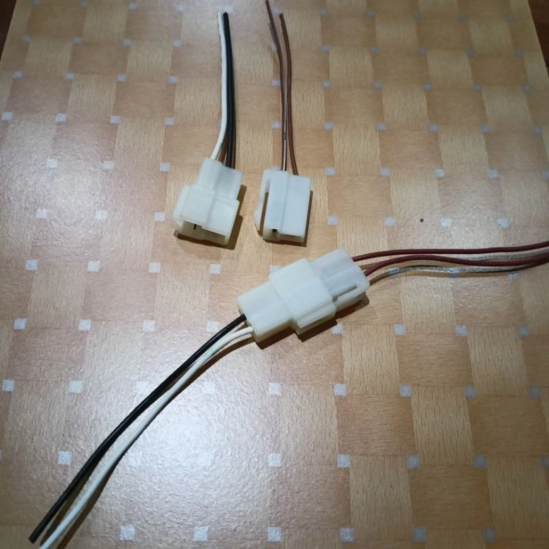 SOKET SAMBUNG PIN 2 DUA BESAR MOTOR MOBIL UNIVERSAL ORIGINAL