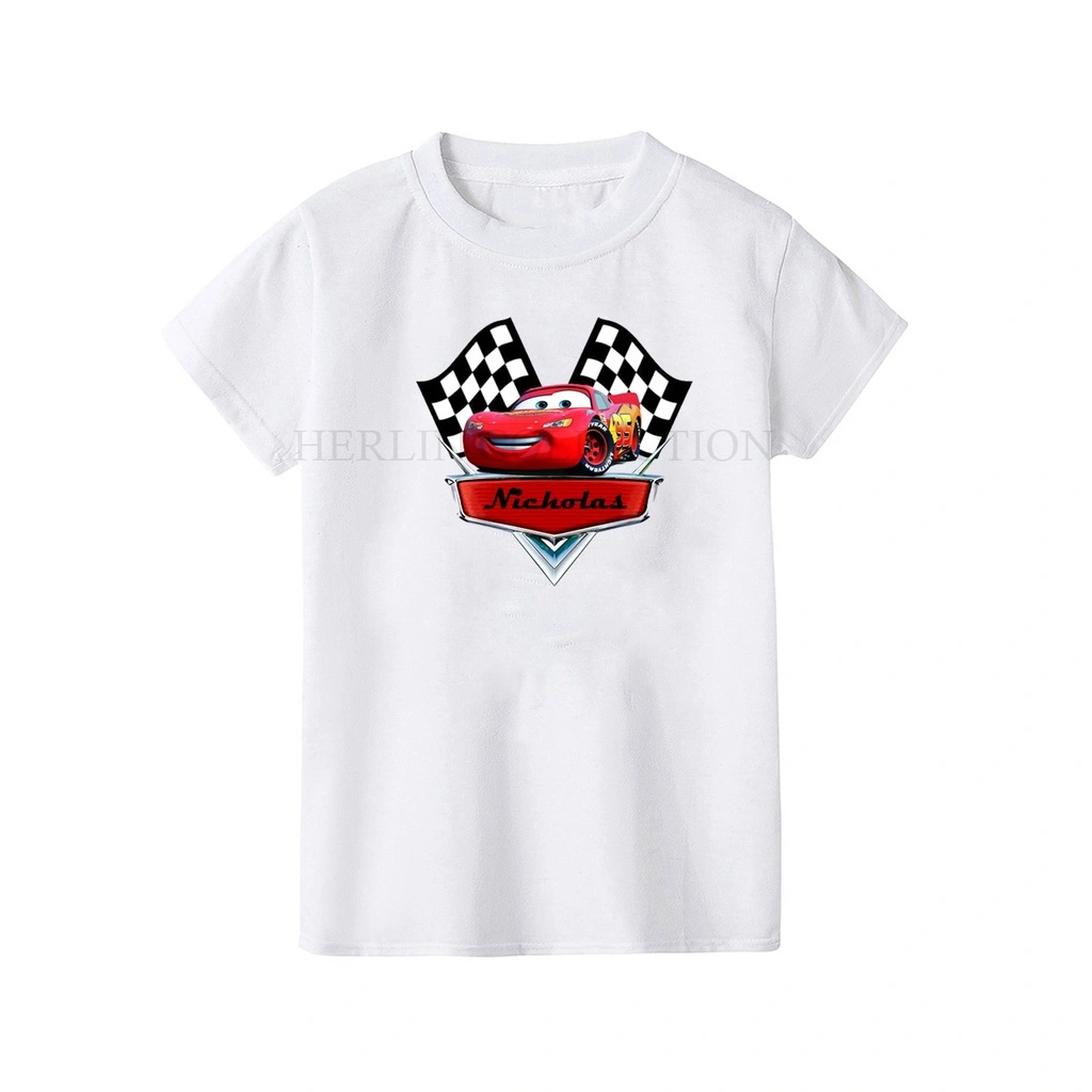 Kaos Couple/Keluarga - Cars McQueen CAR - T-Shirt S/M/L/XL/XXL BIG SIZE Jumbo
