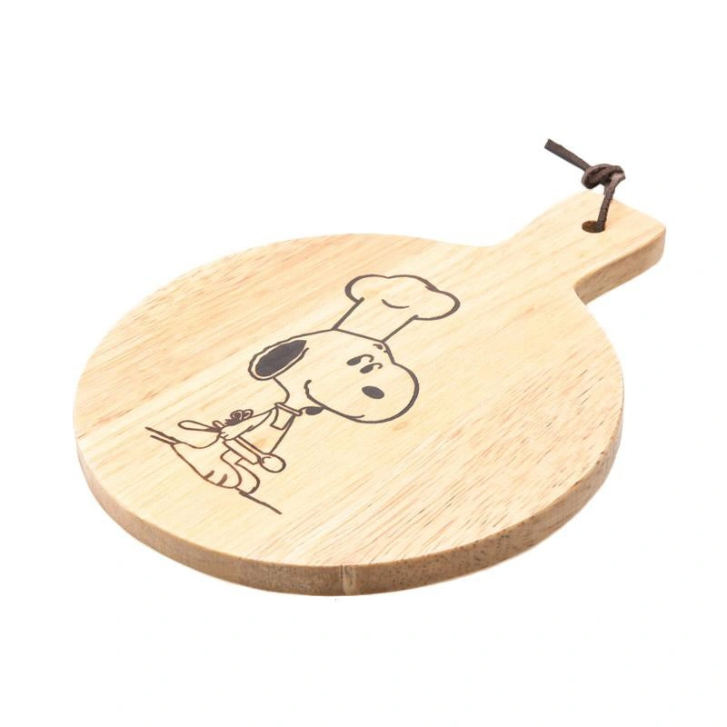 Cooks Habit Paddle Mini Board Round Stamping | Talenan kecil | Papan Potong kayu