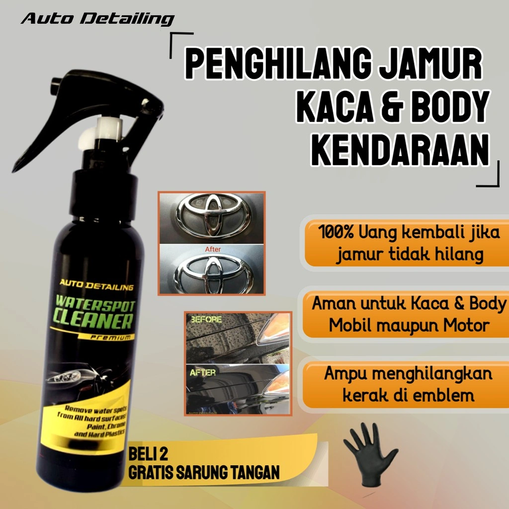 Pembersih Jamur Body Mobil / Pembersih Jamur / Waterspot Remover
