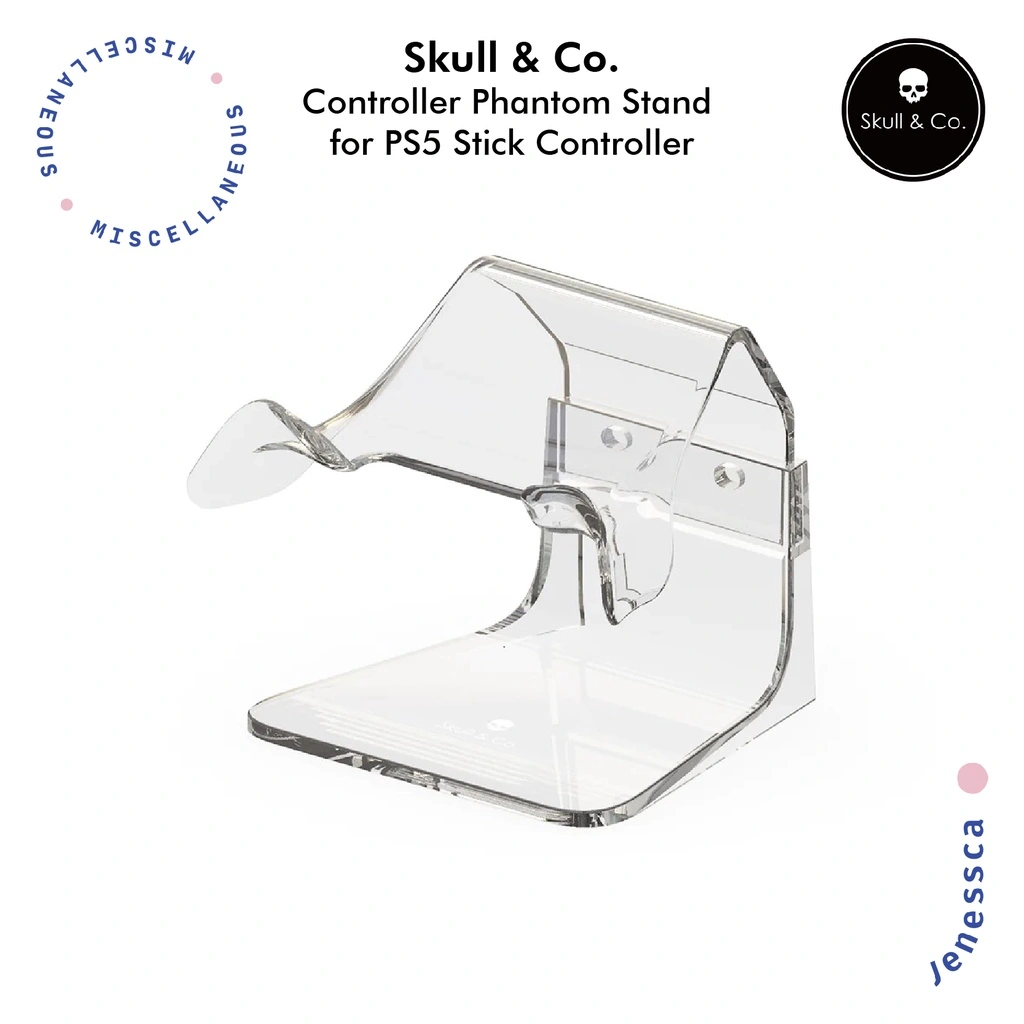 Skull & Co Phantom Stand/Phantom Rack PS5/Xbox/Universal/Gulikit/8bitdo/Flydigi Stick Controller Stand Holder & Stik Rak Display Penyimpanan Joystick Stik
