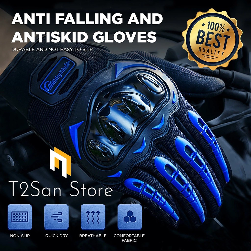 Sarung Tangan Motor Full Finger Riding Tribe / Motorcycle Gloves