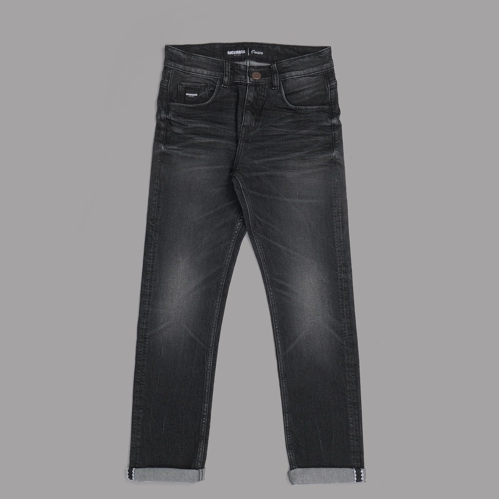 ROCKMAKER CELANA DENIM SLIM FIT SELVEDGE ACCENT BARLEY