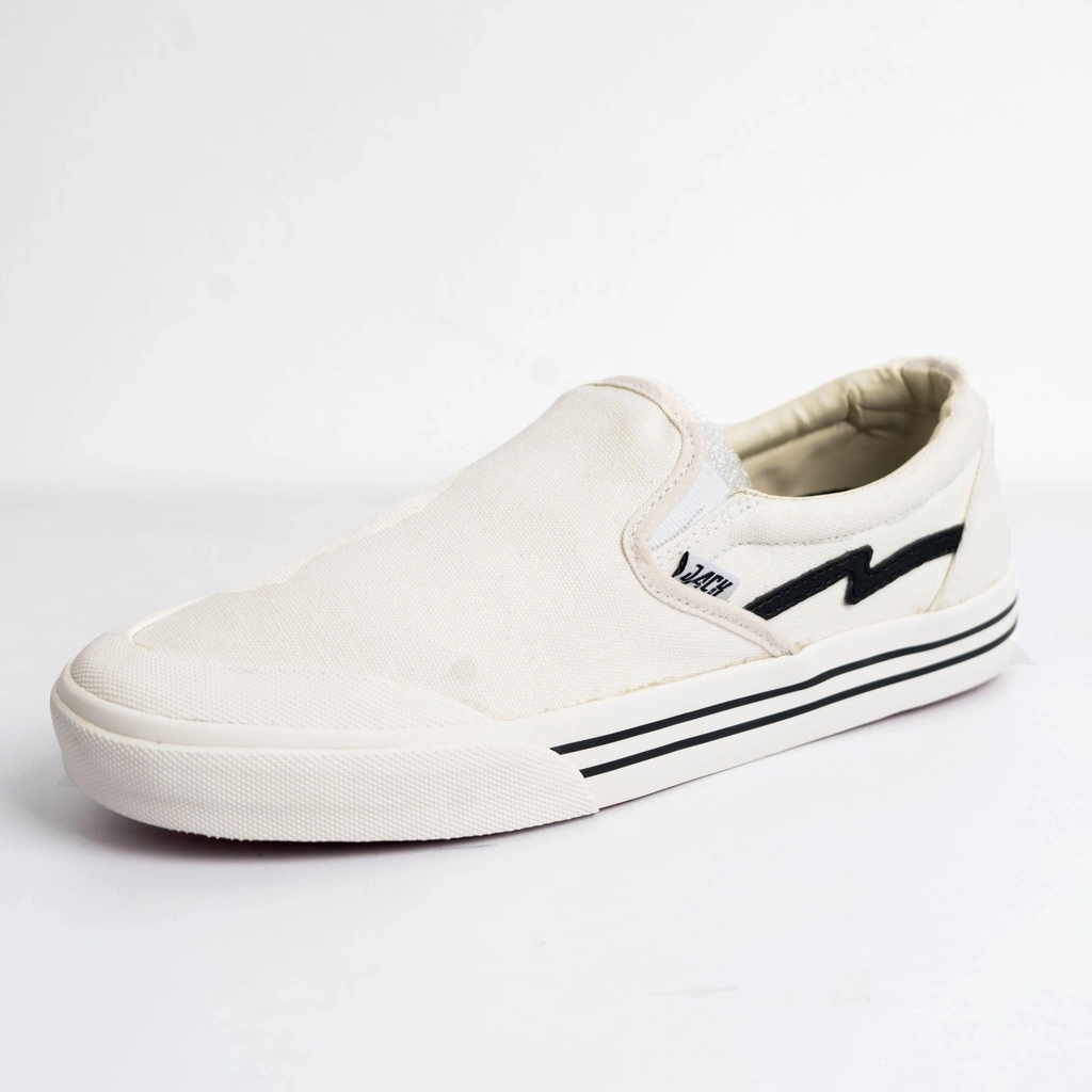 JACK IDN Sepatu Vulcanized Sneakers Pria Sepatu Casual | Arben White