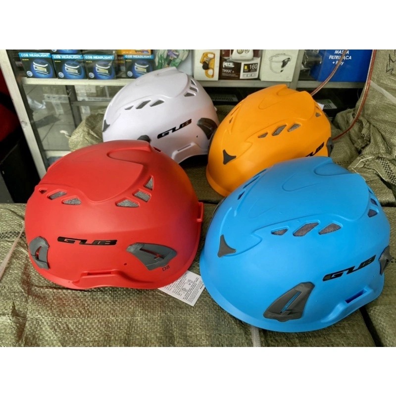 helm safety gub D8 original untuk mountainering climbing dan rescue