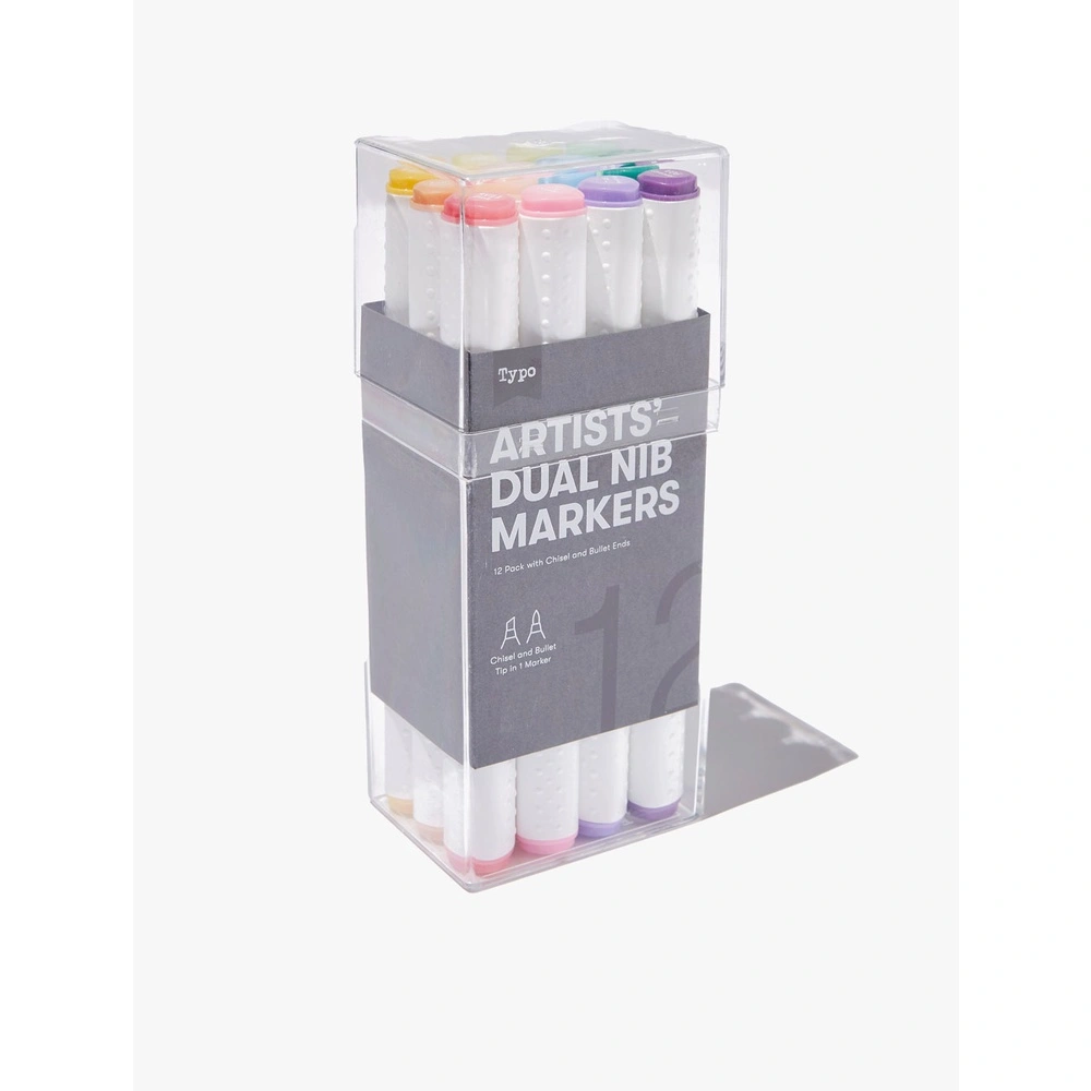 Typo - Artists Dual Nib Marker 12Pk